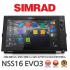 SIMRAD 정품] 심라드 NSS16 evo3 / 16인치 어탐기 + GPS 플로터 / 레이더 3D 이미지 추가가능