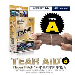 티어에이드 A타입 / TEAR-AID Type A / 직물, 워터스레이드 땅콩보트 외피, 텐트 수리키트