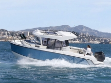 QUICKSILVER 805 파일럿하우스 피싱보트 / 퀵실버 9인승 하우스보트 / 바다낚시보트