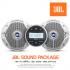 JBL 마린 리시버 스피커 세트 / AM / FM / 블루투스 / USB / 180W 스피커 2개