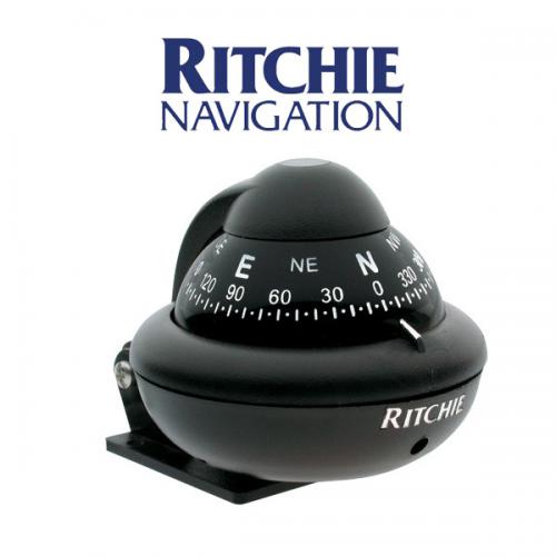 RITCHIE 리치콤파스 스포츠 / 51mm, 파워보트용 / 브라켓 마운트 / X-10B-M 나침반