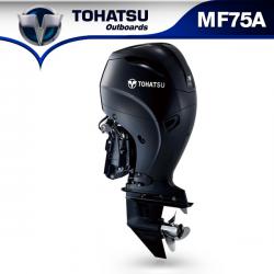 도하츠 75마력 M75A / 4행정 보트선외기 / 핸들식 or 틸러식 선택 / 전동식 파워트림 / MFS 75A