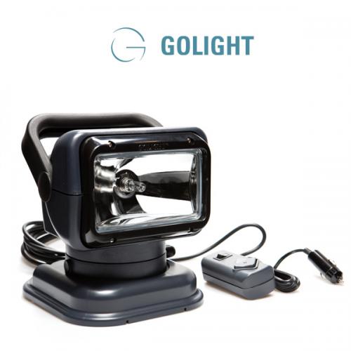 고라이트 GOLIGHT GT 할로겐 써치라이트 / 탈착식 거치형 / 시거잭타입 12V 유선리모콘 5.8m / 225000 칸델라