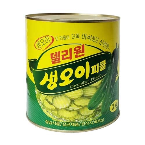 오이피클 3kg 통조림