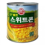 스위트콘 오쉐프 3kg 통조림