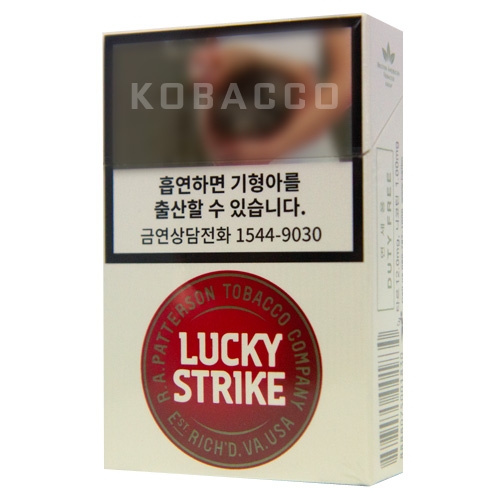 [면세담배]  LUCKY STRRIKE RED