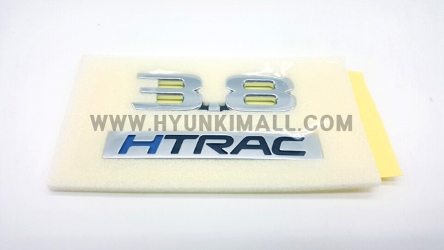 G80 3.8HTRAC 앰블램 86312B1550