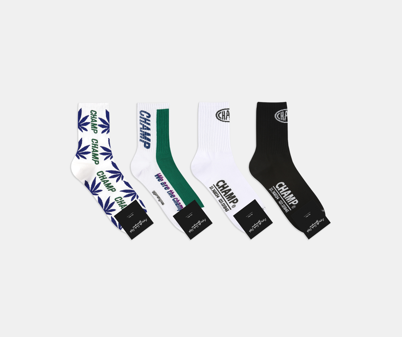 남성크루SOCKS 10켤레 세트