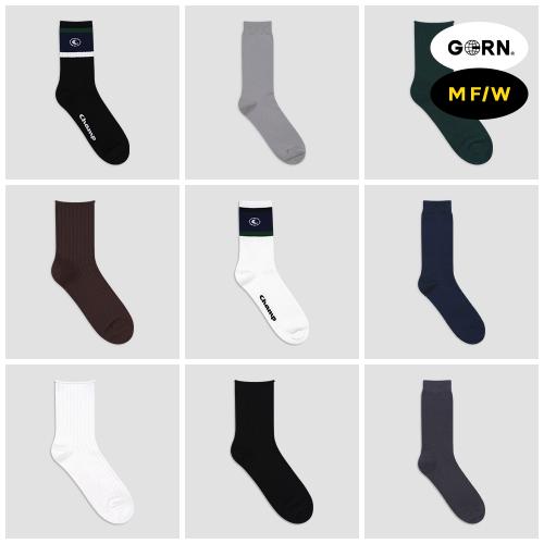 GGRN 남성용 패션 신사 정장 캐주얼 중목 긴목 양말 기획전