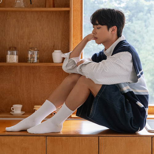 M-L-137 大168N스탠다드라이트핏크루삭스