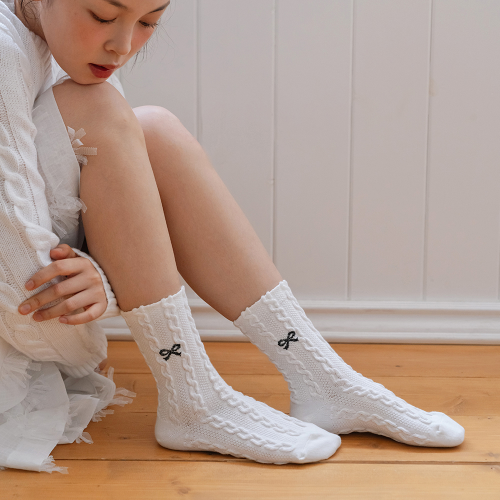 W-L-414 168N베이직꽈배기리본