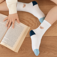 GGRN 키즈 유아동용 토니 베어 양말 5켤레 세트