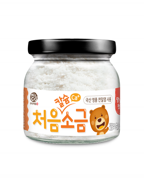 [미즈앤코]우리애들밥상처음 칼슘 소금130g/1병