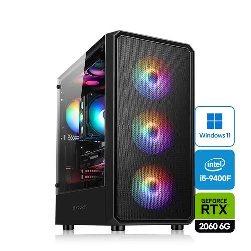 게이밍 조립 데스크탑PC i5-9400F RTX2060 외장그래픽 램16G SSD240G +