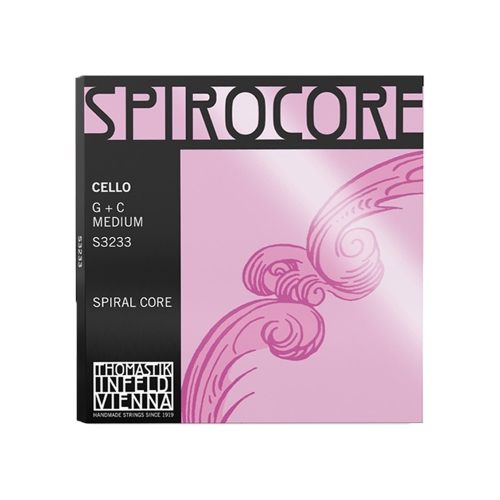 토마스틱 스피로꼬레 텅스텐 볼프람 첼로현 첼로선 G+C 세트Thomastik Infeld Spirocore Tungsten Cello Strings Set G+C SET(KIT)