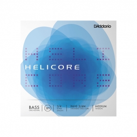 다다리오 헬리코어 베이스현 베이스선 3/4 오케스트라 세트<BR> Helicore Orchestral Double Bass Strings Set