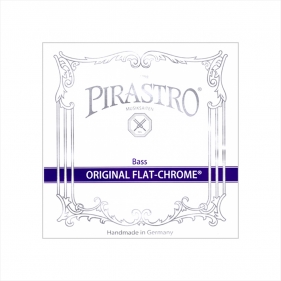 피라스트로 오리지널 플랫크롬 베이스현 베이스선 솔로 세트<br>Pirastro Original Flat-Chrome Solo Double Bass Strings