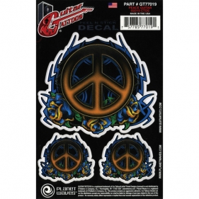 플래닛웨이브 기타 타투 스티커 <br>Planet Waves Guitar Tattoo, Peace Tribal GT77019