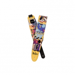 비틀즈 비건 기타스트랩Beatles Guitar Strap, Yellow Submarine 25LB06