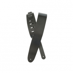 베이직 레더 기타스트랩Basic Classic Leather Guitar Strap, 25BL00 Black