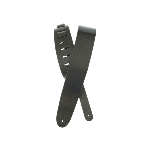 베이직 레더 기타스트랩Basic Classic Leather Guitar Strap, 25BL00 Black