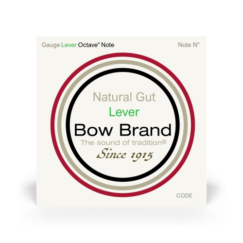 보우브랜드 레버용 하프줄 3옥타브[BOW BRAND] "3 OCT LEVER GUT" LEVER HARP STRINGS