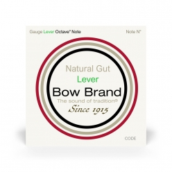 보우브랜드 레버용 하프줄 4옥타브[BOW BRAND] "4 OCT LEVER GUT" LEVER HARP STRINGS