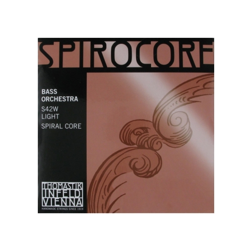 토마스틱 스피로꼬레 베이스현 베이스선 오케스트라 라이트 S42W 세트BASS STRING THOMASTIK SPIROCORE ORCHESTRA 3/4 SET(LIGHT)