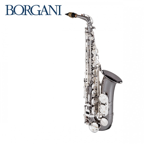 보르가니 알토 색소폰 200BSALTO SAX BORGANI "135" BLACK SILVER 200BS