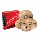 사비안 CYMBAL SABIAN B8X PERFORMANCE 4SET 45003XG (14" HATS + 16" Thin Crash + 18" Thin Crash + 20" RIDE)