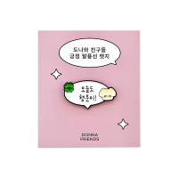 도나와 친구들 긍정 말풍선 뱃지 5종
