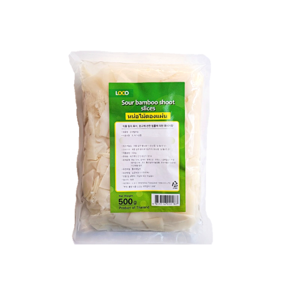 죽순편 500g / 로코 죽순슬라이스 / 수어뱀부슛