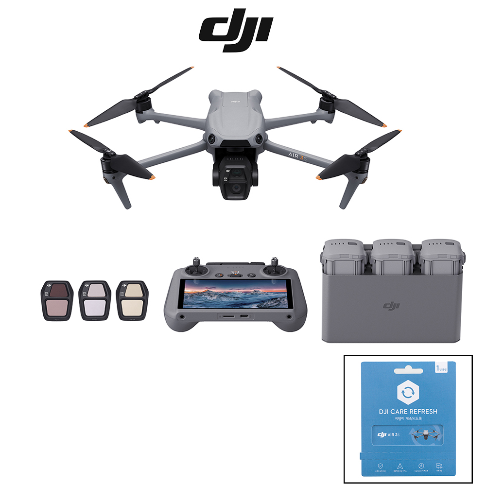 DJI Air 3S 플라이모어 콤보 + 케어 1년