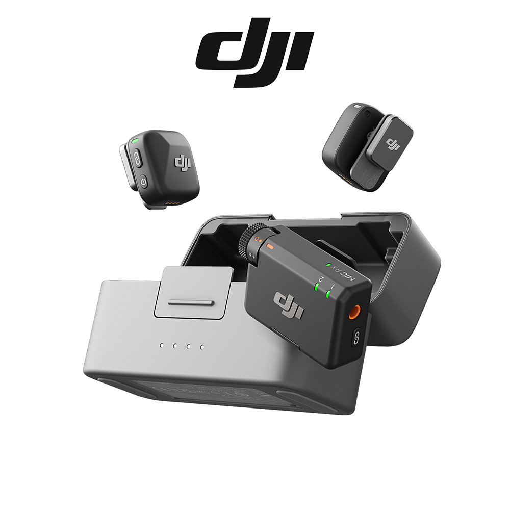 DJI Mic Mini (2 TX + 1 RX + 충전 케이스) 무선 마이크
