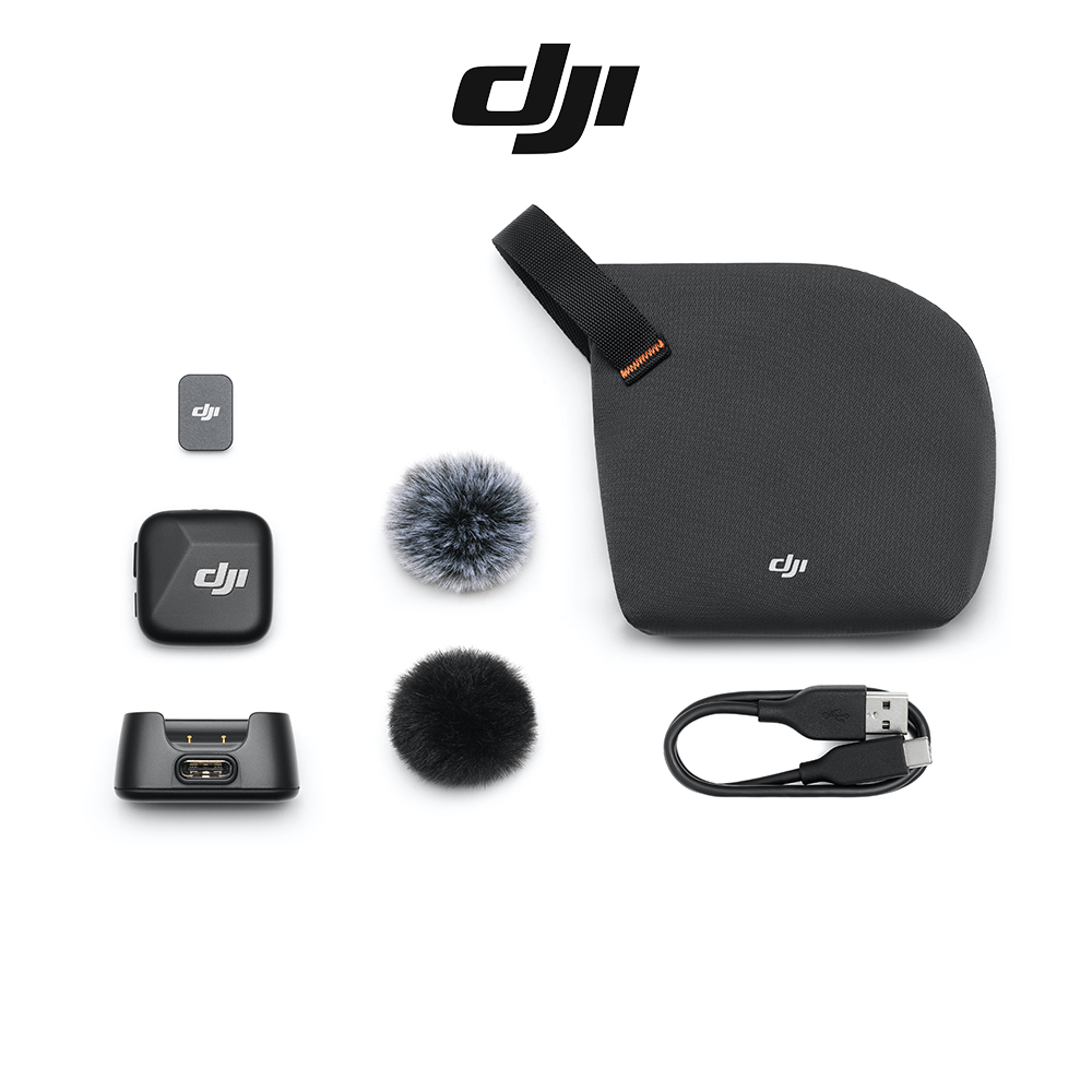 DJI MIC MINI 송신기 블랙 오즈모 무선마이크