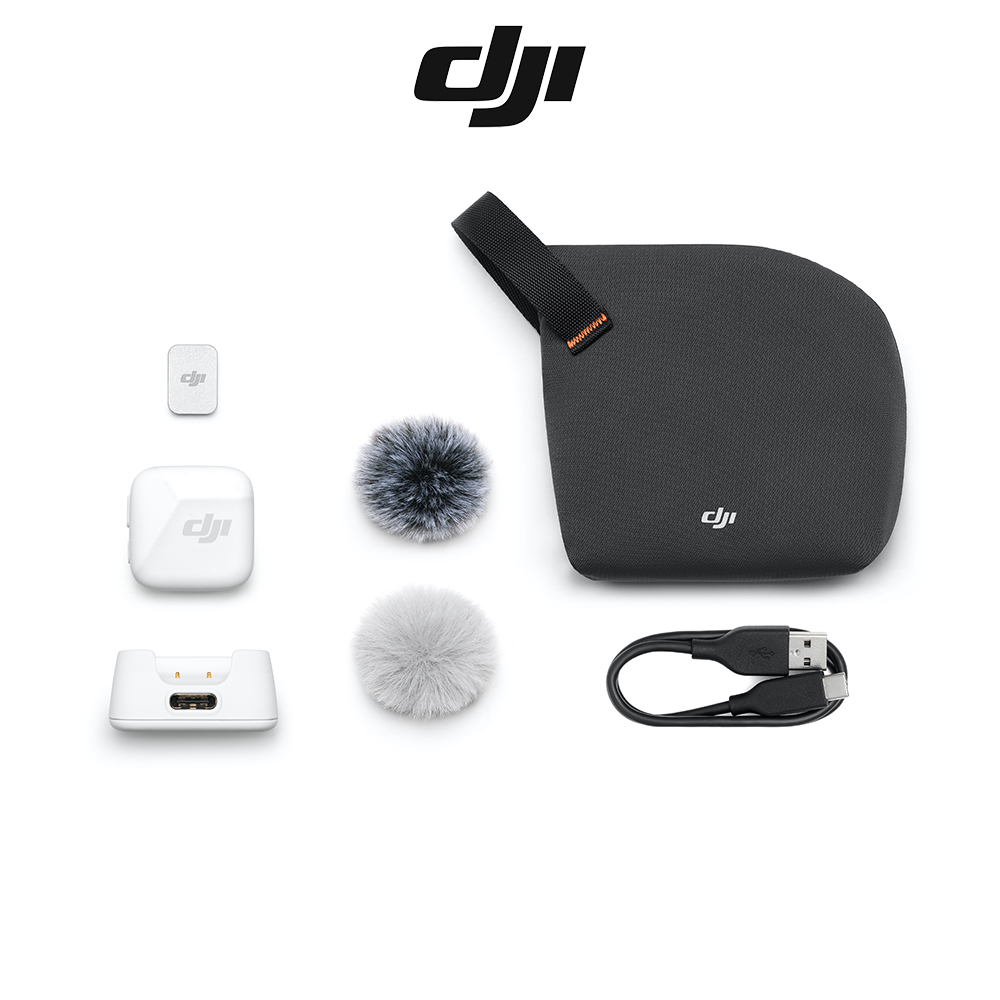 DJI MIC MINI 송신기 화이트 오즈모 무선마이크