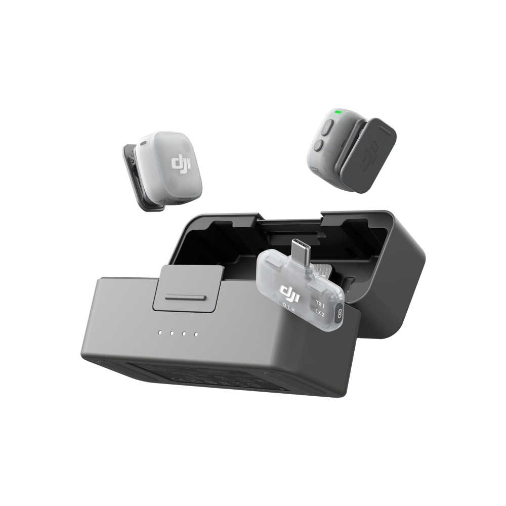 DJI Mic Mini 2 (2TX+1 Mobile RX+충전케이스) 무선 마이크