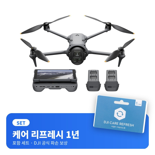 DJI 매빅4 프로 512GB 크리에이터 콤보 + 케어 리프레시 1년 세트 Mavic 4 Pro 파손보상 포함