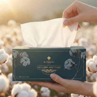 라프레앙 국내산 순면 페이스타올 80매 3팩