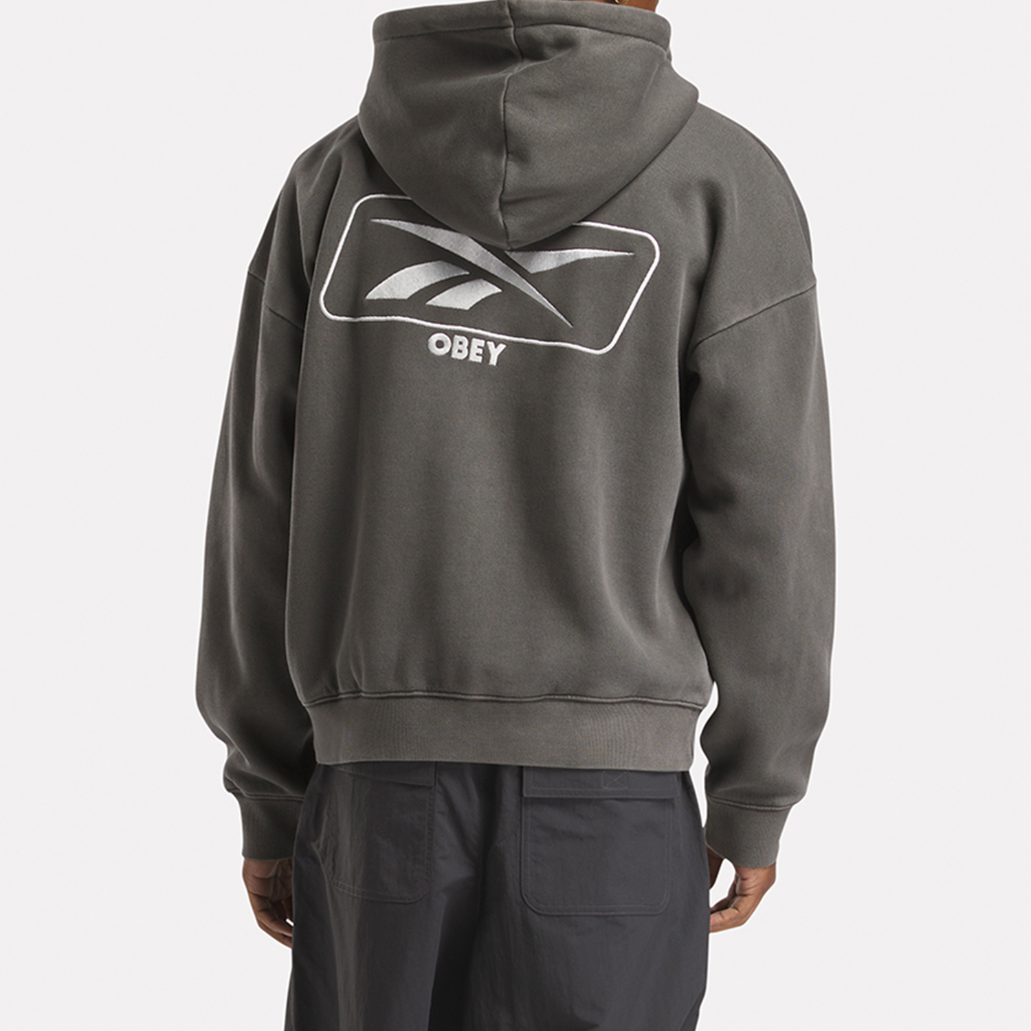 Reebok X OBEY ZIP UP JACKET - 블랙 / 100218639 ｜ 리복 공식 온라인