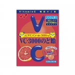 노벨제과 VC3000 핑크 자몽 목캔디 (ノーベル製菓 VC3000 ピンクグレープフルーツのど飴 )