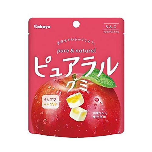 카바야 퓨어럴 구미 사과 (ピュアラルグミ りんご)
