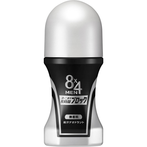 [KAO 카오] 8x4 맨 롤온 무향료 데오드란트 60ml (花王 8x4メン ロールオン 無香料)