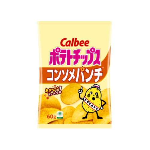 감자칩 콘소메 펀치160g (ポテトチップス コンソメパンチ 160g)