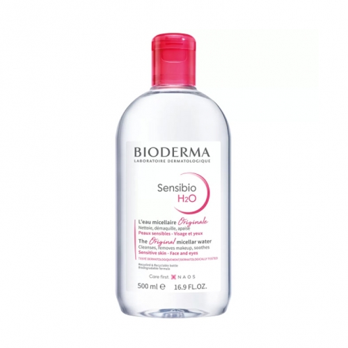 [BIODERMA 바이오더마] 센시비오 H2O 500ml (ビオデルマ クレアリヌサンシビオH2O )