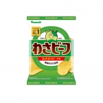 야마요시 세이카 감자칩 와사비 비프 맛 50g (山吉精華ポテトチップス わさびビーフ味 50g)