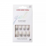 [KISS NEW YORK 키스뉴욕] GEL FANTASY 네일팁 KGN08J 24매 (キスニューヨークジェルファンタジ)