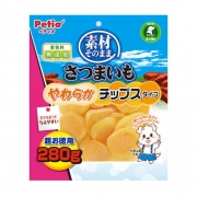 소재 그대로 고구마 부드러운 칩 타입 280g (素材そのままサツマイモ やわらかチップタイプ 280g)