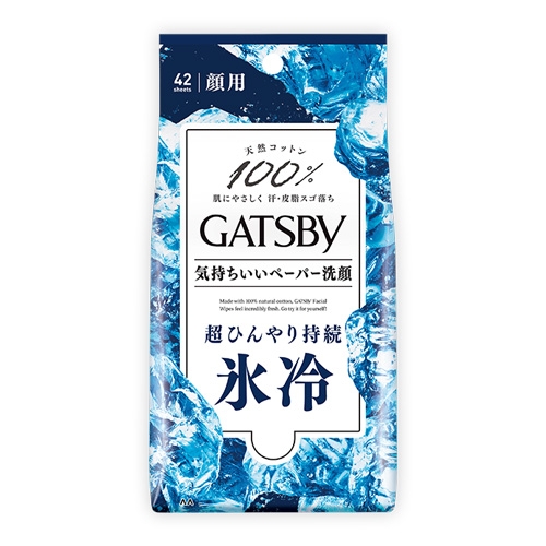 개츠비 (GATSBY) 페이셜 페이퍼 아이스 타입 (フェイシャルペーパー アイスタイプ)