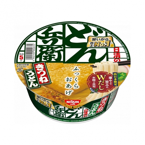 닛신 식품 돈베이 키츠네 우동 95g (日清食品 どん兵衛 きつねうどん (西) 95g)